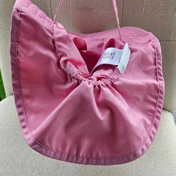 Pottery Barn Kids Hat Pink/White Bucket Cow Boy Hat Cap Size 3-12 month - Picture 8 of 11